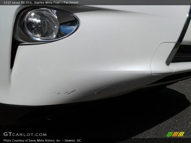Starfire White Pearl / Parchment 2015 Lexus RX 350