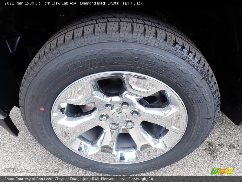 Diamond Black Crystal Pearl / Black 2021 Ram 1500 Big Horn Crew Cab 4x4
