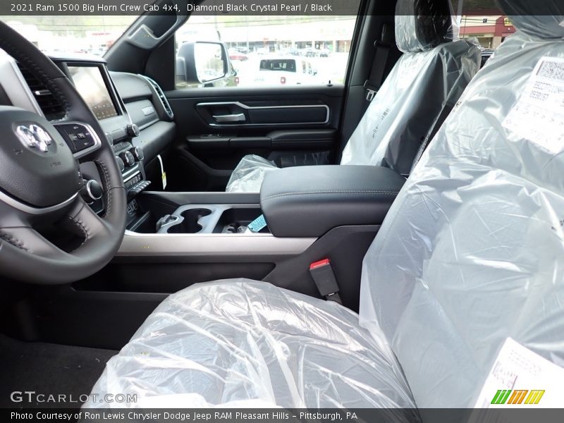 Diamond Black Crystal Pearl / Black 2021 Ram 1500 Big Horn Crew Cab 4x4