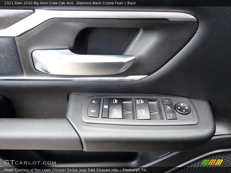 Diamond Black Crystal Pearl / Black 2021 Ram 1500 Big Horn Crew Cab 4x4