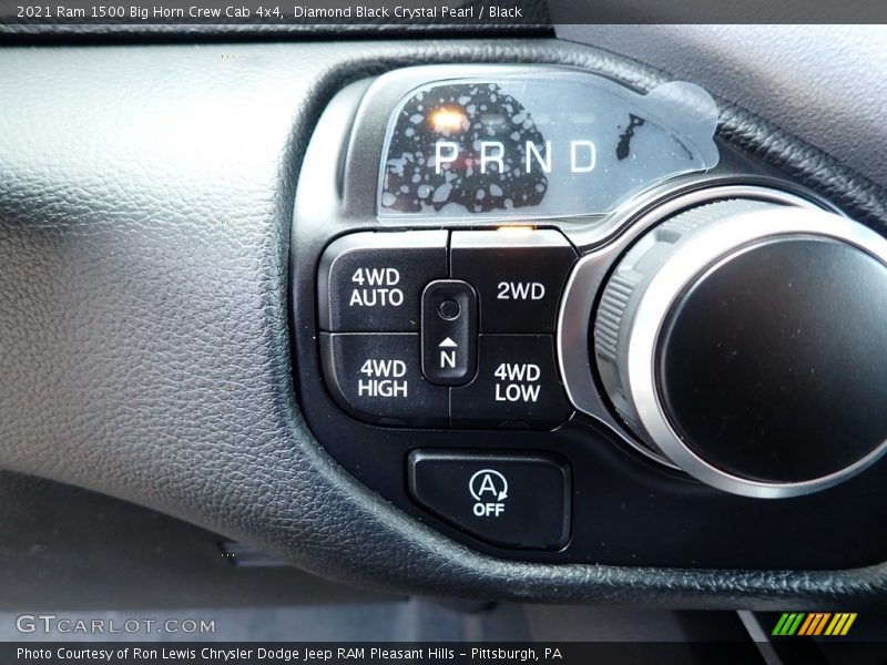 Diamond Black Crystal Pearl / Black 2021 Ram 1500 Big Horn Crew Cab 4x4