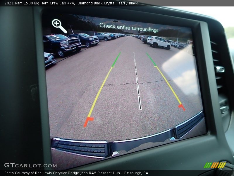 Diamond Black Crystal Pearl / Black 2021 Ram 1500 Big Horn Crew Cab 4x4