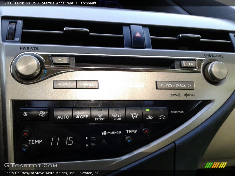 Starfire White Pearl / Parchment 2015 Lexus RX 350