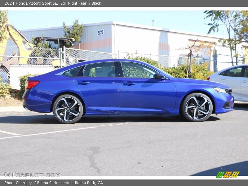 Still Night Pearl / Black 2021 Honda Accord Sport SE