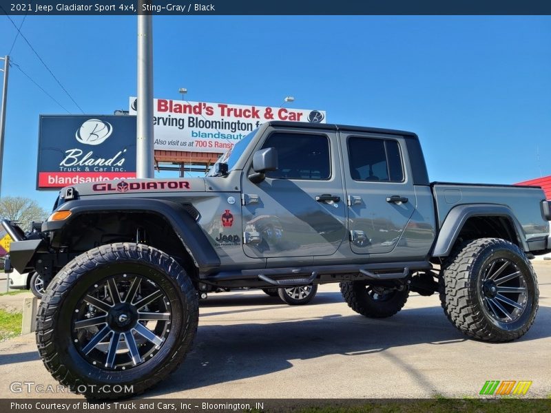 Sting-Gray / Black 2021 Jeep Gladiator Sport 4x4