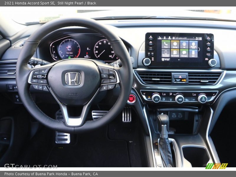Still Night Pearl / Black 2021 Honda Accord Sport SE