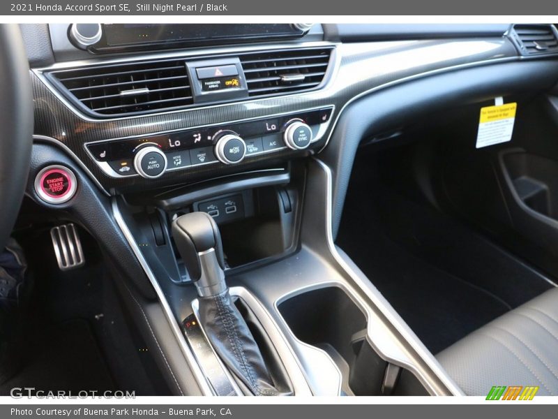 Still Night Pearl / Black 2021 Honda Accord Sport SE