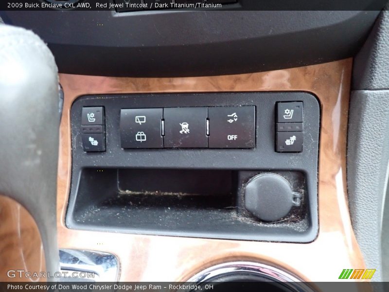 Red Jewel Tintcoat / Dark Titanium/Titanium 2009 Buick Enclave CXL AWD