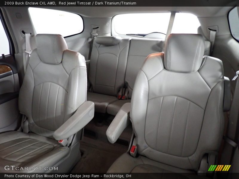Red Jewel Tintcoat / Dark Titanium/Titanium 2009 Buick Enclave CXL AWD