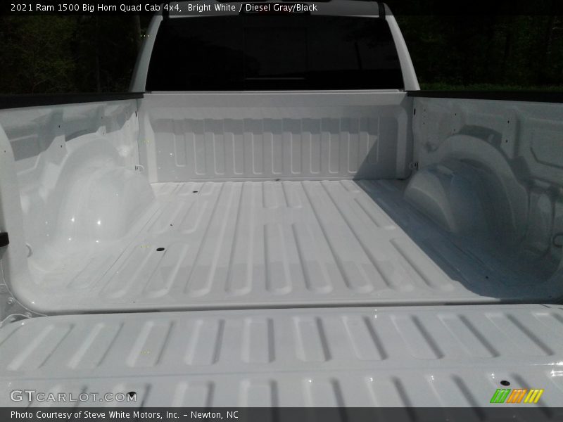 Bright White / Diesel Gray/Black 2021 Ram 1500 Big Horn Quad Cab 4x4