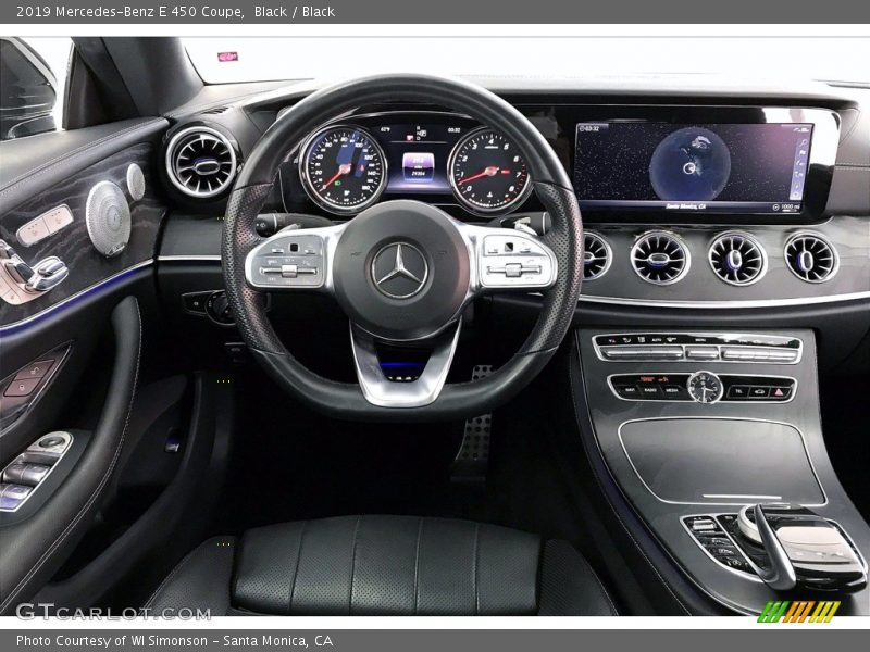 Black / Black 2019 Mercedes-Benz E 450 Coupe
