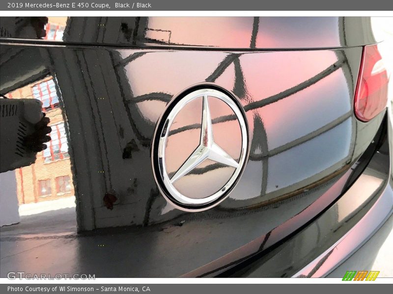 Black / Black 2019 Mercedes-Benz E 450 Coupe