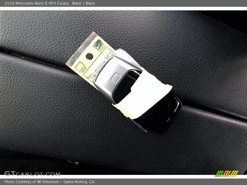 Black / Black 2019 Mercedes-Benz E 450 Coupe