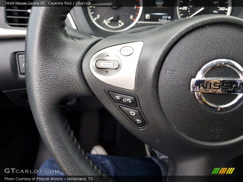  2016 Sentra SV Steering Wheel