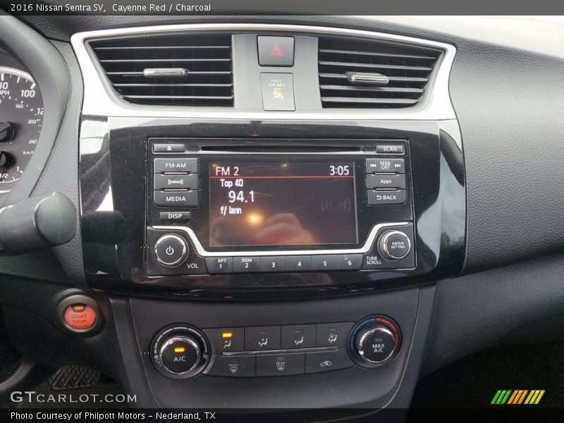 Controls of 2016 Sentra SV