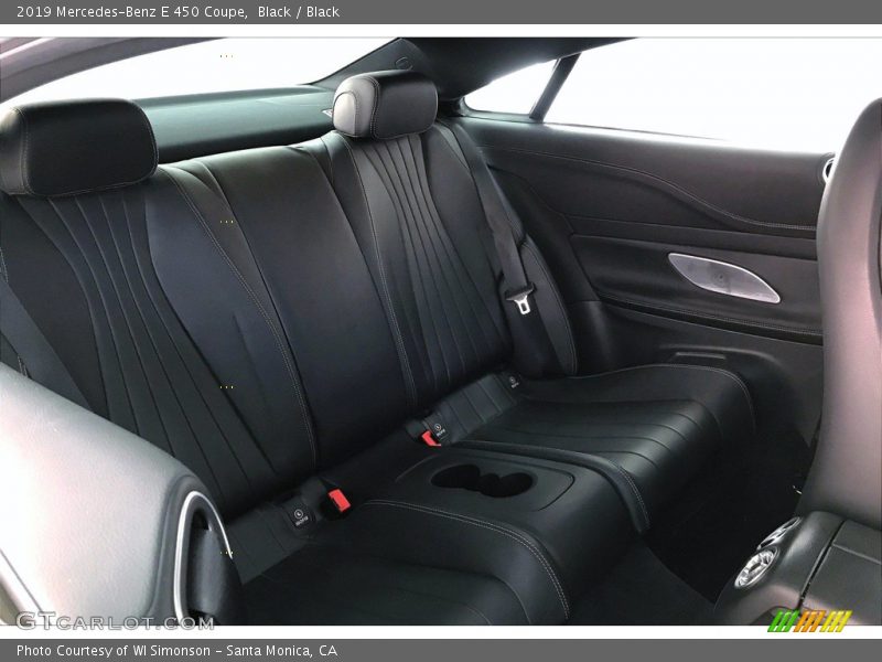 Black / Black 2019 Mercedes-Benz E 450 Coupe