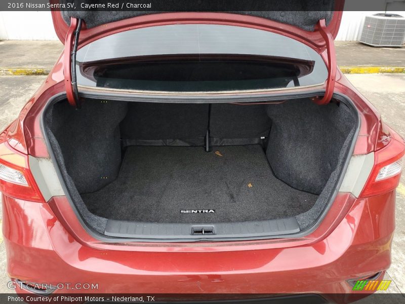  2016 Sentra SV Trunk