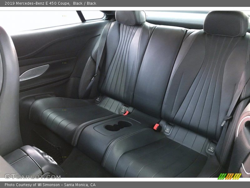 Black / Black 2019 Mercedes-Benz E 450 Coupe