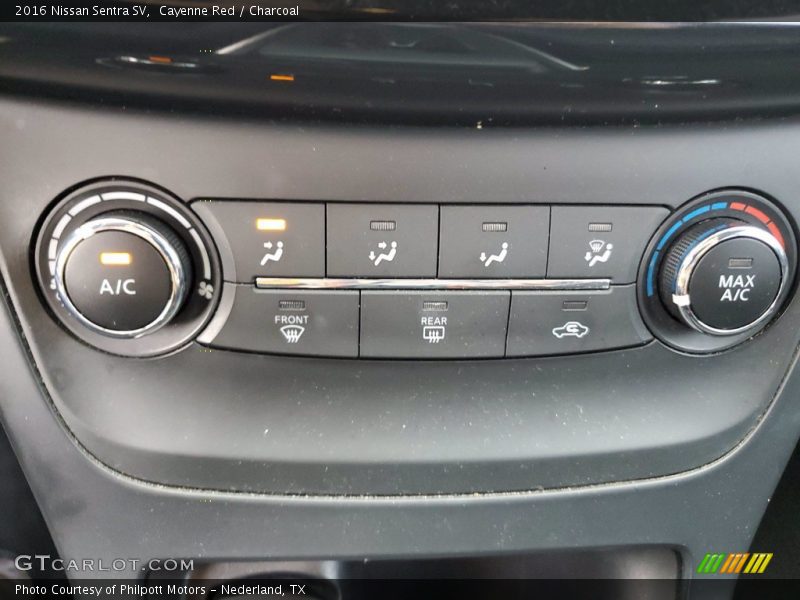Controls of 2016 Sentra SV