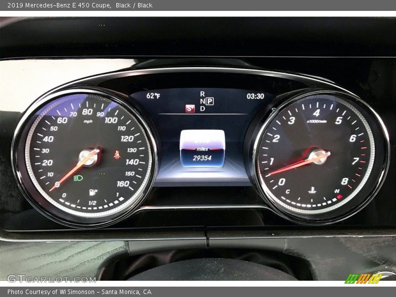 Black / Black 2019 Mercedes-Benz E 450 Coupe
