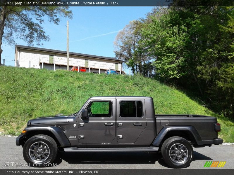 Granite Crystal Metallic / Black 2021 Jeep Gladiator Overland 4x4