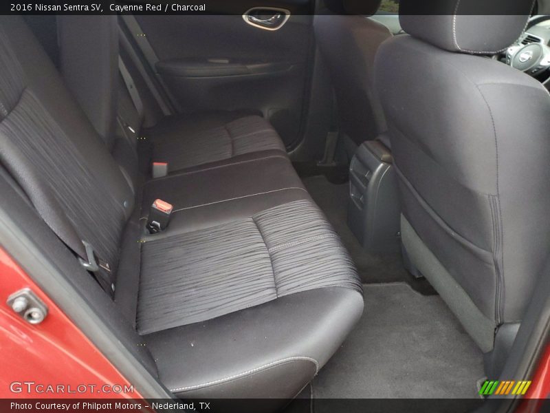 Rear Seat of 2016 Sentra SV