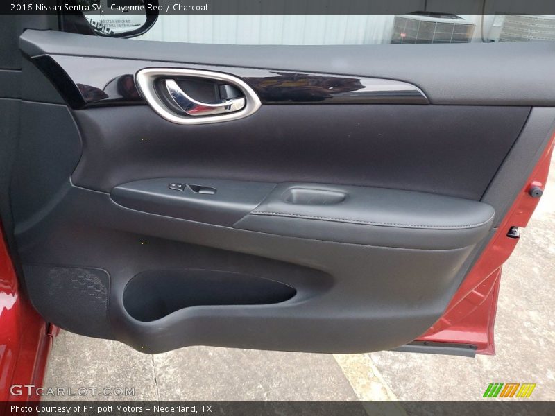 Door Panel of 2016 Sentra SV