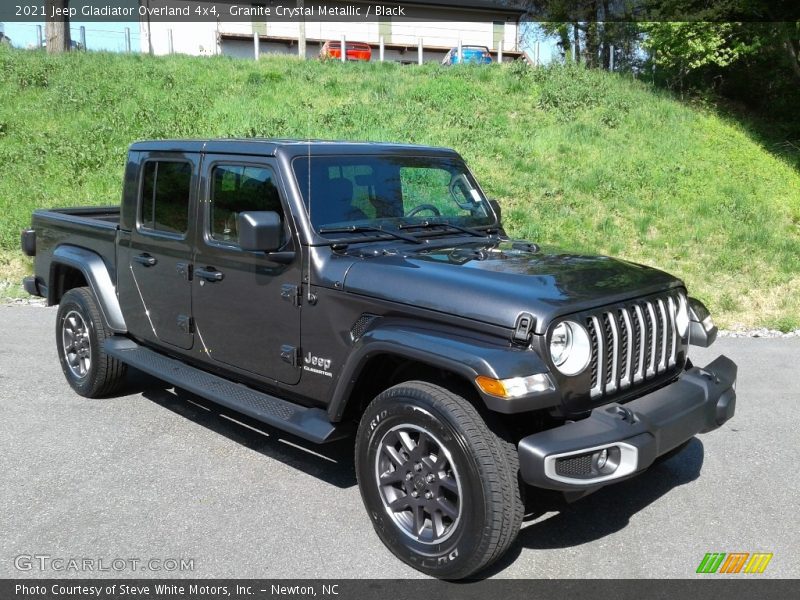 Granite Crystal Metallic / Black 2021 Jeep Gladiator Overland 4x4