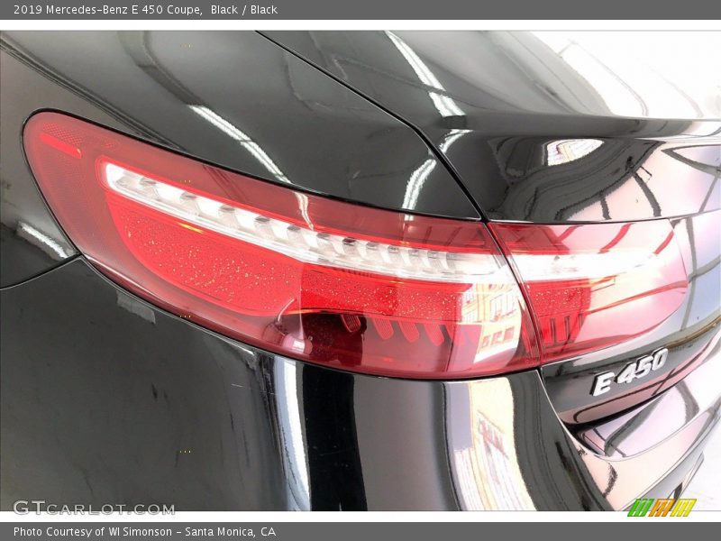 Black / Black 2019 Mercedes-Benz E 450 Coupe