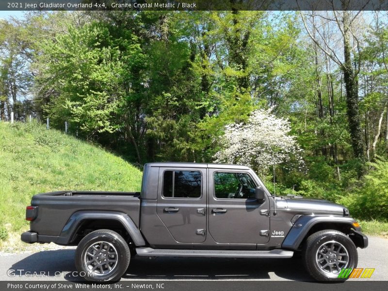Granite Crystal Metallic / Black 2021 Jeep Gladiator Overland 4x4