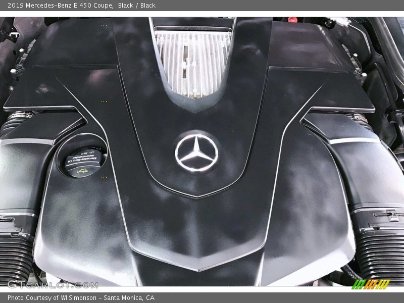 Black / Black 2019 Mercedes-Benz E 450 Coupe