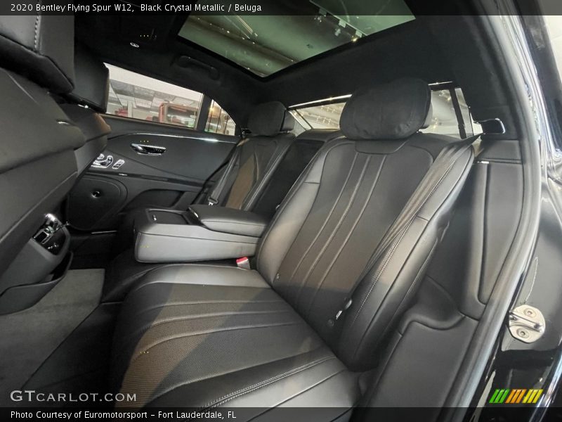 Rear Seat of 2020 Flying Spur W12
