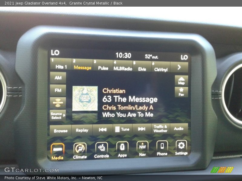 Granite Crystal Metallic / Black 2021 Jeep Gladiator Overland 4x4