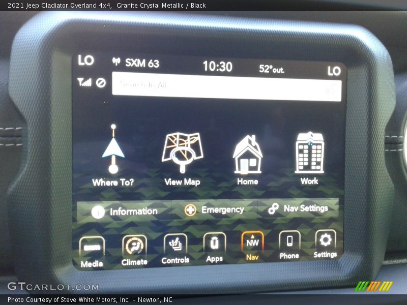 Granite Crystal Metallic / Black 2021 Jeep Gladiator Overland 4x4