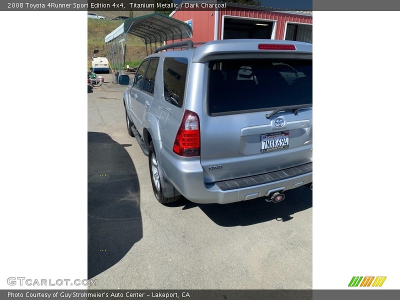 Titanium Metallic / Dark Charcoal 2008 Toyota 4Runner Sport Edition 4x4