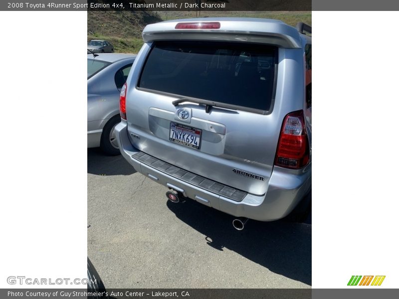 Titanium Metallic / Dark Charcoal 2008 Toyota 4Runner Sport Edition 4x4