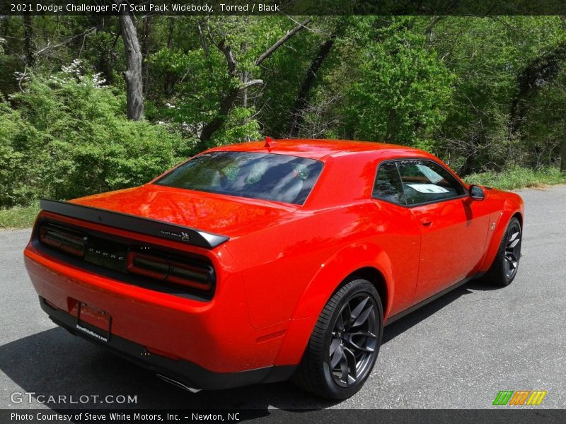Torred / Black 2021 Dodge Challenger R/T Scat Pack Widebody