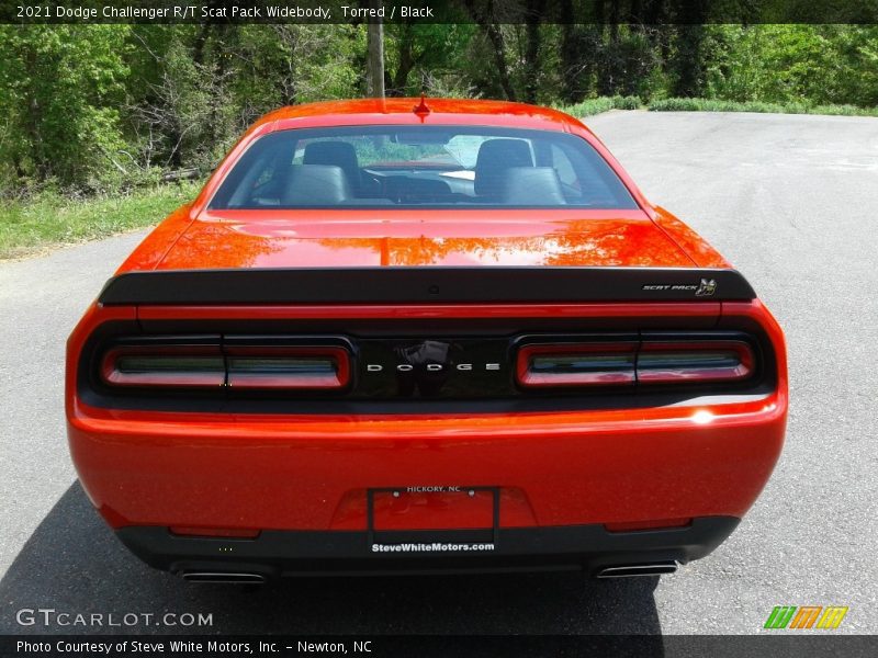 Torred / Black 2021 Dodge Challenger R/T Scat Pack Widebody
