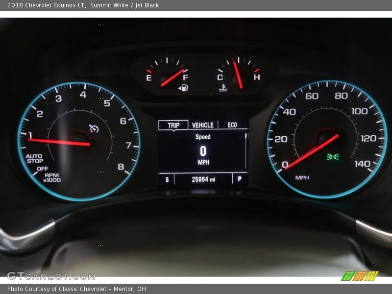 Summit White / Jet Black 2018 Chevrolet Equinox LT