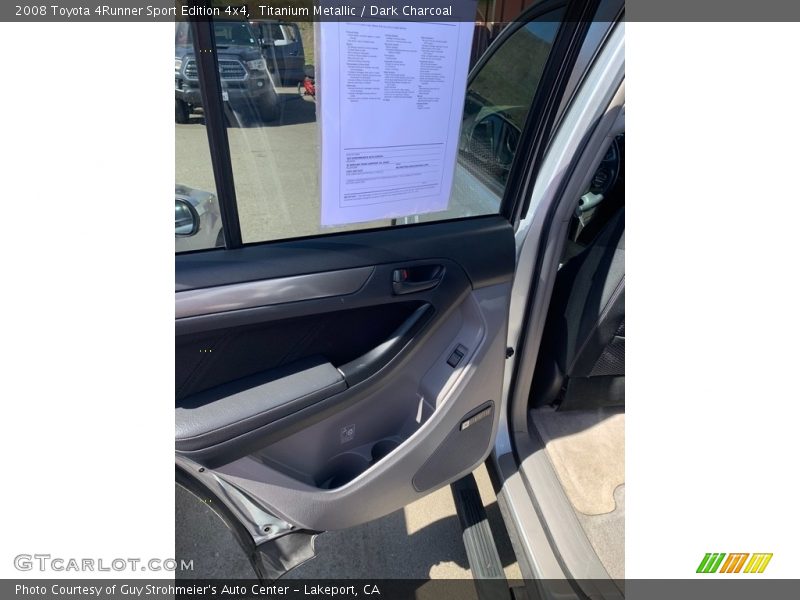 Titanium Metallic / Dark Charcoal 2008 Toyota 4Runner Sport Edition 4x4