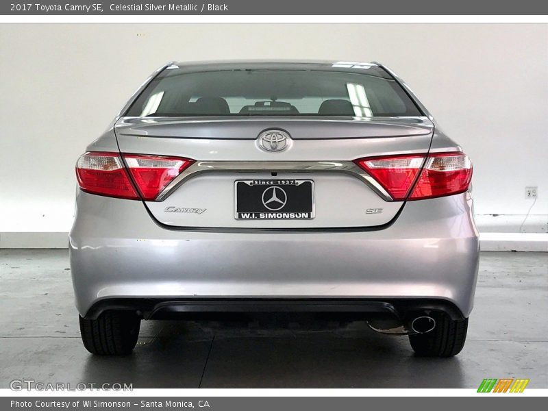 Celestial Silver Metallic / Black 2017 Toyota Camry SE