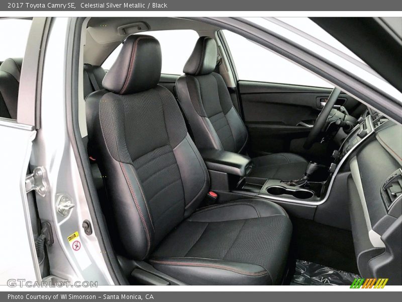 Celestial Silver Metallic / Black 2017 Toyota Camry SE