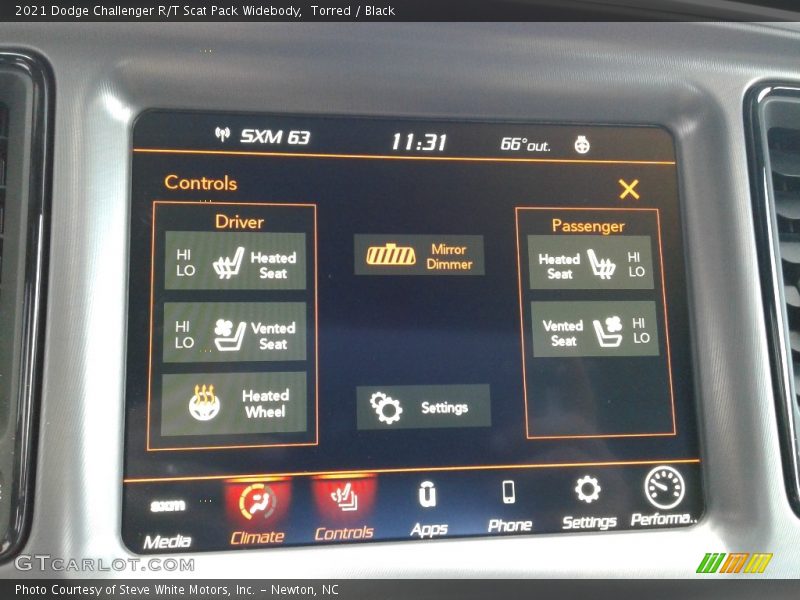 Torred / Black 2021 Dodge Challenger R/T Scat Pack Widebody