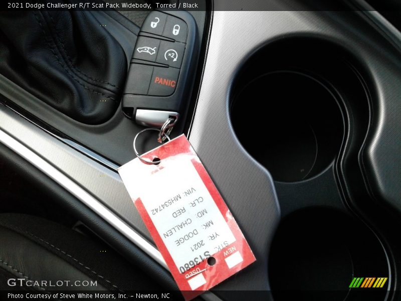 Torred / Black 2021 Dodge Challenger R/T Scat Pack Widebody