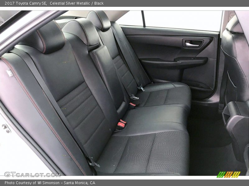 Celestial Silver Metallic / Black 2017 Toyota Camry SE