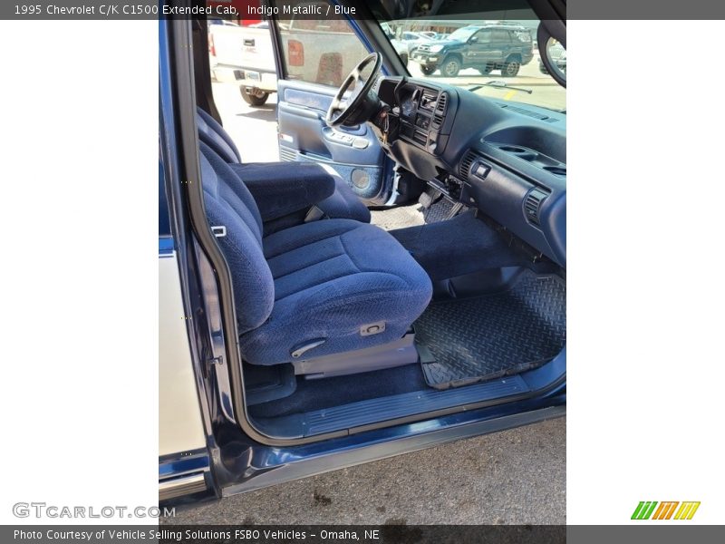  1995 C/K C1500 Extended Cab Blue Interior