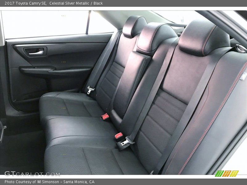 Celestial Silver Metallic / Black 2017 Toyota Camry SE