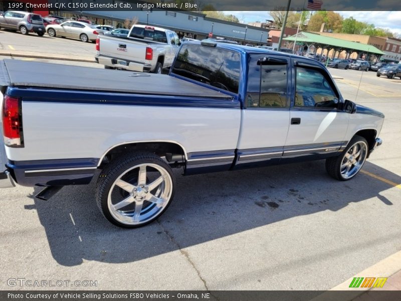 Indigo Metallic / Blue 1995 Chevrolet C/K C1500 Extended Cab