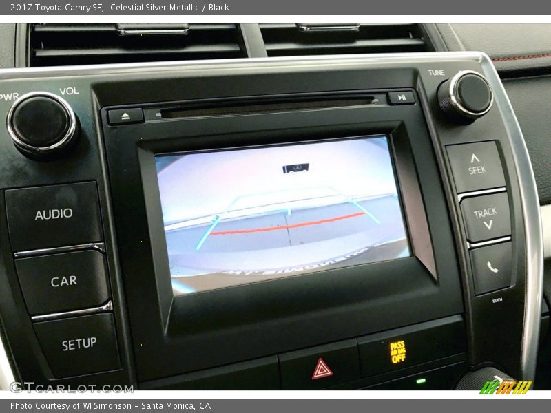 Celestial Silver Metallic / Black 2017 Toyota Camry SE
