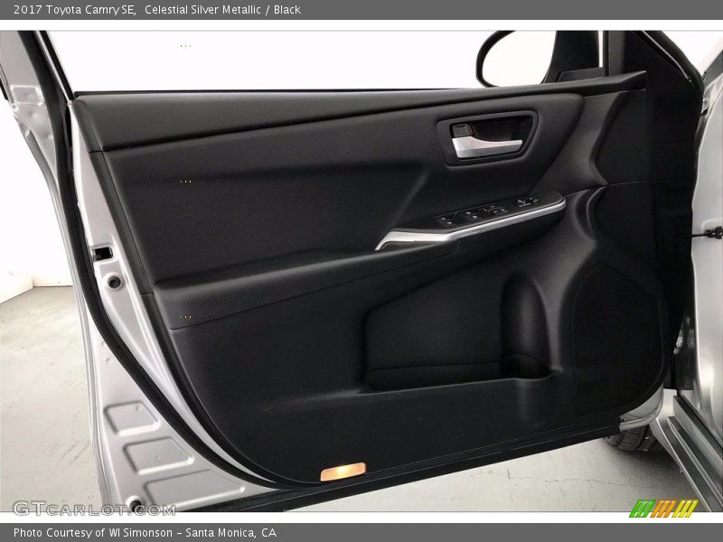 Celestial Silver Metallic / Black 2017 Toyota Camry SE